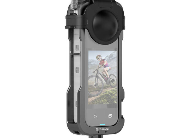 Metallist kaitsekorpus objektiivikattega Insta360 X4 jaoks