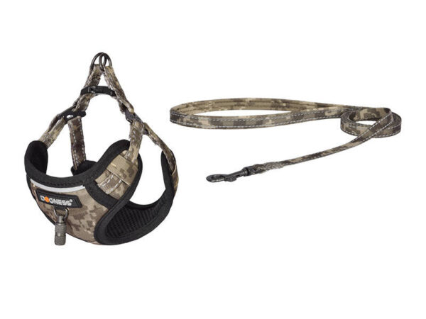 44100_2 Koera komplekt Dogness rakmed ja rihm (Camo)