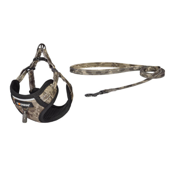 Koera komplekt Dogness rakmed ja rihm (Camo)