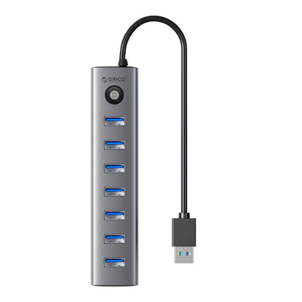 Orico Hub USB-C kuni 7xUSB-A 3.0 - hall