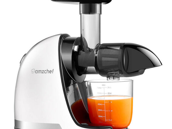 44533_1 Aeglane mahlapress AMZCHEF 1501-WT (Valge)