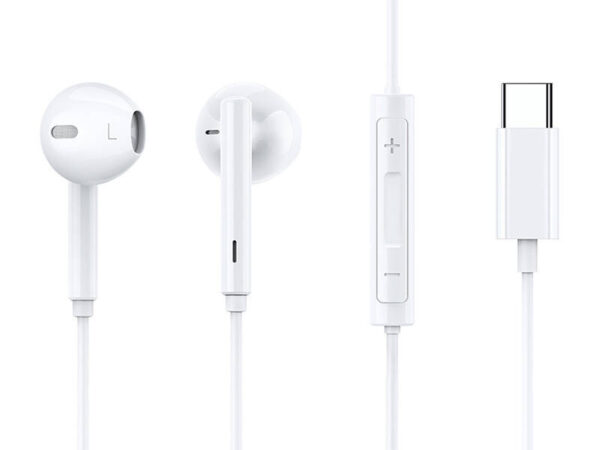 44666_1 Mcdodo HP-7500 juhtmega kõrvaklapid, USB-C (valge)