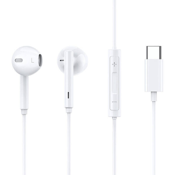 44666_1 Mcdodo HP-7500 juhtmega kõrvaklapid, USB-C (valge)
