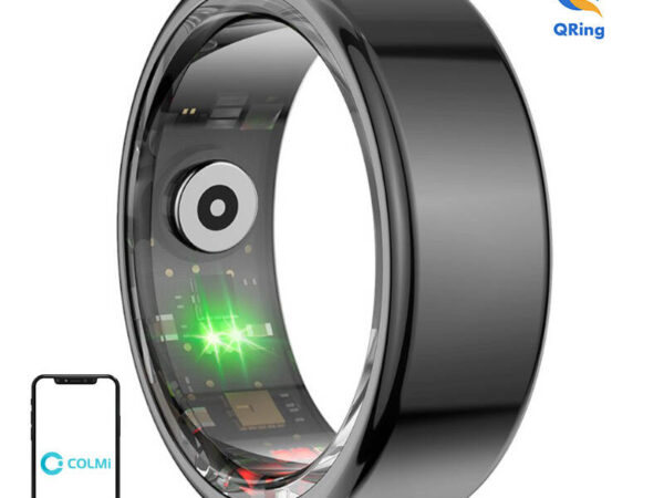 Colmi R02 smartring 21.3mm suurus 12 (Must)