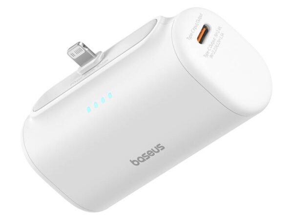 Powerbank OS-Baseus Compact IP 5000mAh 20W (valge)