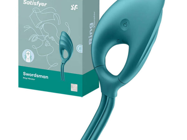 44856_4 Vibreeriv rõngas Satisfyer Swordsman (roheline)
