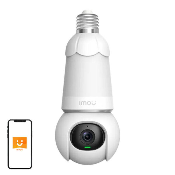 2in1 Pirn ja 360° Välikaamera WiFi IMOU Bulb Cam 5MP