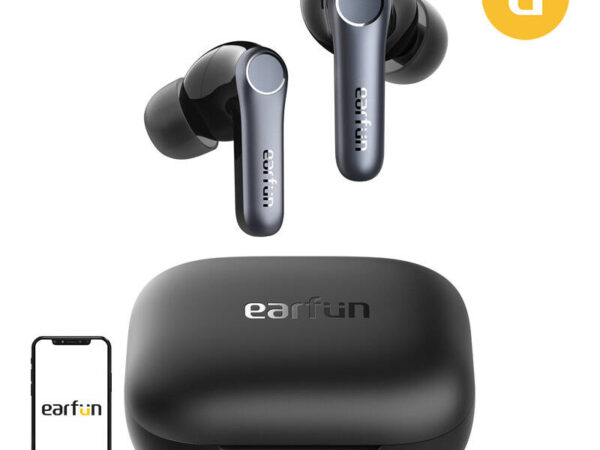 Juhtmevabad kõrvaklapid TWS EarFun Air Pro 4, ANC (must)