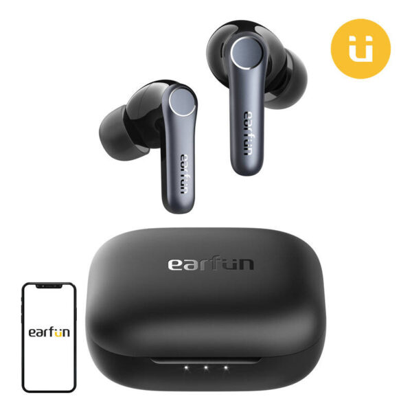 Juhtmevabad kõrvaklapid TWS EarFun Air Pro 4, ANC (must)