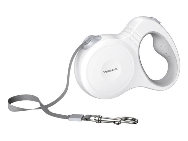 Petsuper Koera Automaatne Taandatav Rihm 5m (valge)