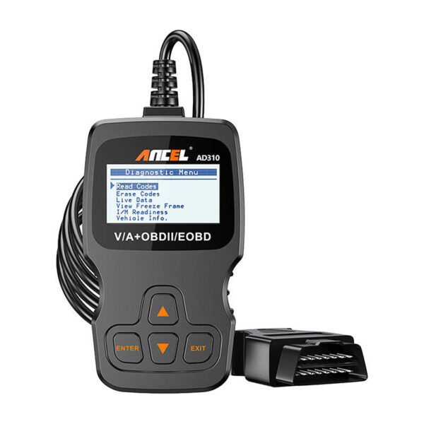 Diagnostikaskanner OBD2 Ancel AD310/AC103