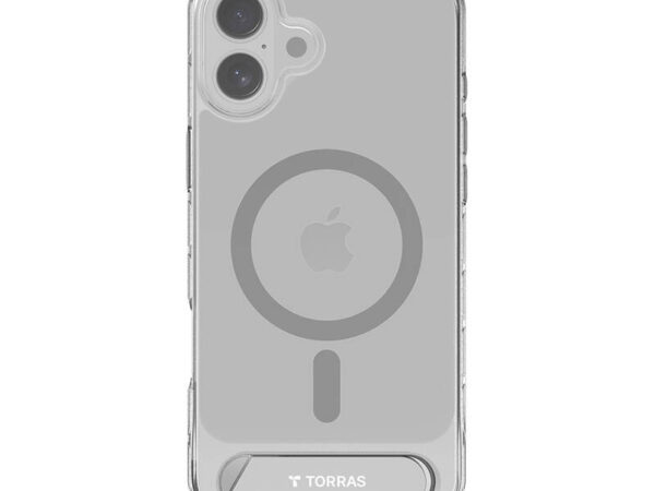 45954_1 Torras Pstand seeria ümbris iPhone 16 Plus jaoks (läbipaistev)