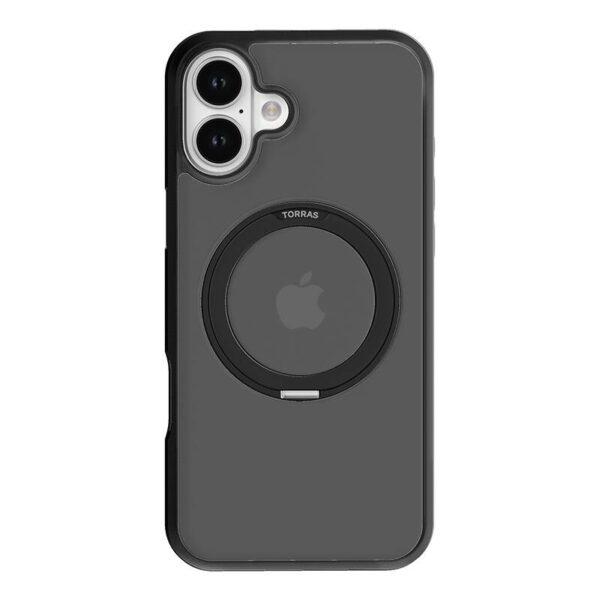 Torras Ostand Pro ümbris iPhone 16 jaoks (must)