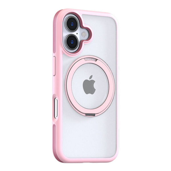Torras Ostand R Fusion ümbris iPhone 16 jaoks (Roosa)