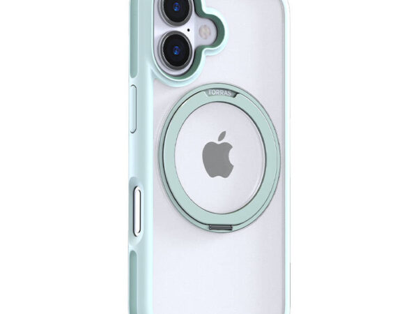 45976_1 Case Torras Ostand R Fusion iPhone 16 jaoks (Roheline)