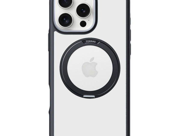 45985_1 Torras Ostand R Fusion ümbris iPhone 16 Pro Max jaoks (must)
