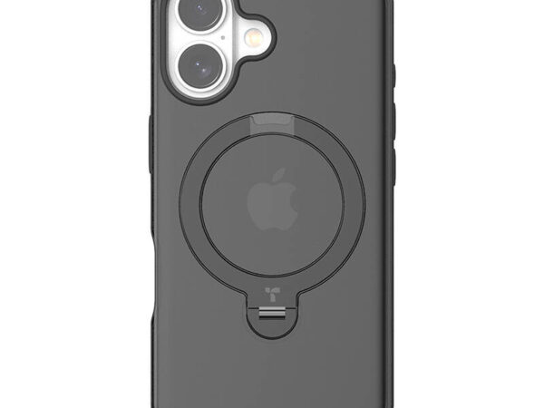 45990_1 Korpus Torras Ostand Spin iPhone 16 Plus jaoks (Must)