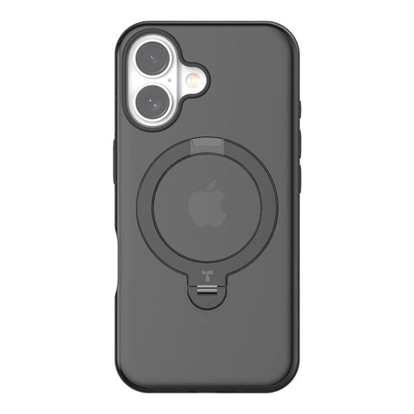 45990_1 Korpus Torras Ostand Spin iPhone 16 Plus jaoks (Must)