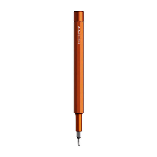 Tasku täpsus kruvikeeraja ja sulepea 5-in-1 HOTO QWLSD013 (punane)