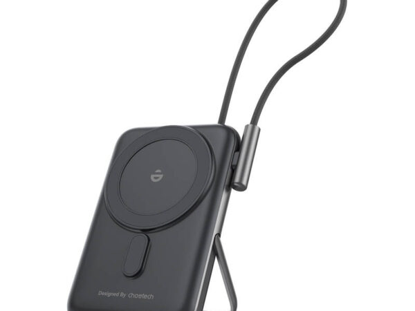 46030_1 Choetech B735 magnetiline powerbank 10000mAh 20W PD + USB-C kaabel (must)