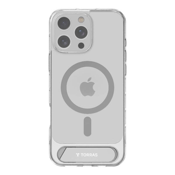 Torras Pstand seeria ümbris iPhone 16 ProMax jaoks (läbipaistev)