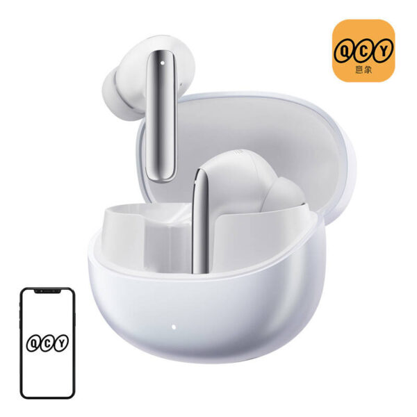 Kõrvaklapid TWS QCY MeloBuds Pro HT08, ANC (valge)