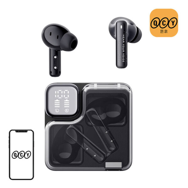 46184_5 Kõrvaklapid TWS QCY MeloBuds Neo T31 (must)