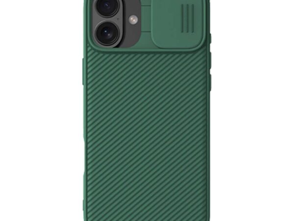 46430_1 Nillkin CamShield Pro iPhone 16 Plus kaitseümbris (roheline)