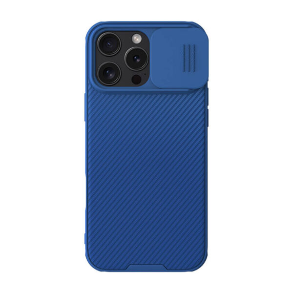 Nillkin CamShield Pro iPhone 16 Pro Max kaitseümbris (sinine)
