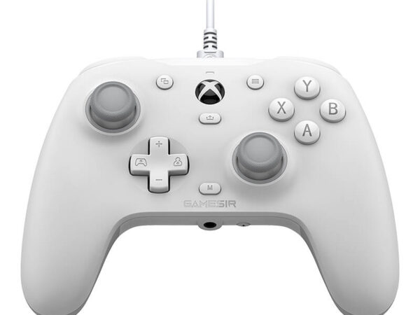 Juhtmega mängu kontroller GameSir G7 HE (valge)