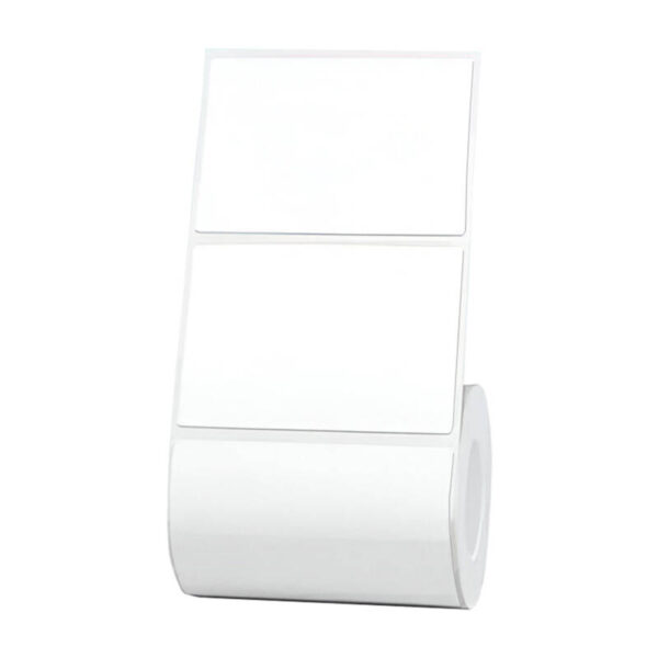46522_1 Termilised sildid Niimbot kleebised 60x40 mm - 690 tk Valge