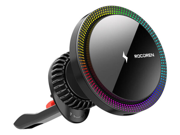 Rocoren RCZJ-XK01 juhtmevaba auto laadija, 15W (must)