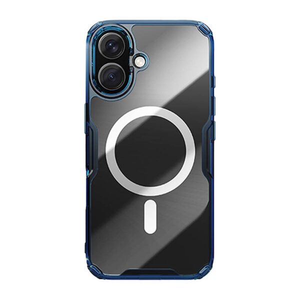46634_1 Nillkin Nature TPU Pro magnetiline iPhone 16 kaitseümbris (sinine)