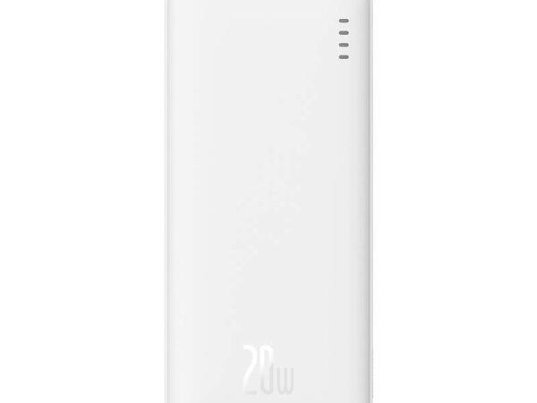46742_1 Baseus Airpow 10000mAh 20W powerbank (valge)