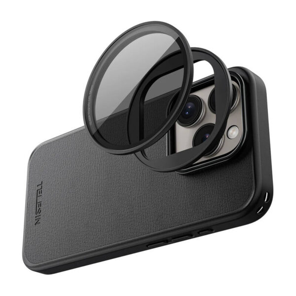 Telesin magnetiline filtriraami kott iPhone 15 Pro jaoks