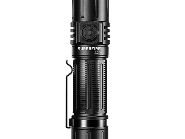 46866_2 Superfire A20 taskulamp, 1700 lm, 300 m, 5 režiimi