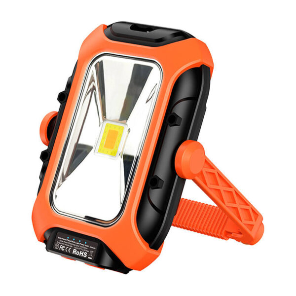 Töökoda lamp päikesepaneeliga Superfire GM05 - 500 lm, powerbank.