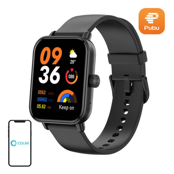 Colmi P81 nutikell (Must)