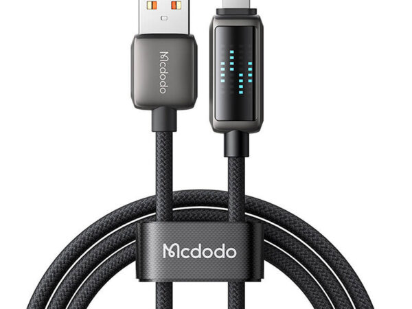 47132_4 Mcdodo CA-5250 USB-A kuni Lightning kaabel, LED-ekraan, 1.2m