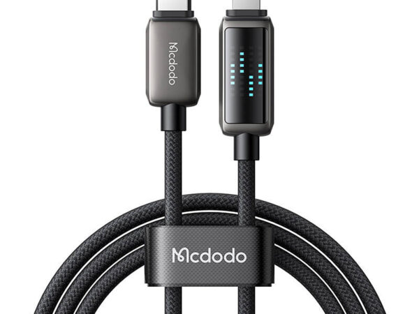 47146_4 Mcdodo CA-2630 USB-C kuni Lightning kaabel, 36W, LED-ekraan, 1.2m