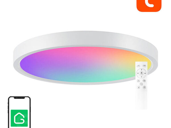 Nutikas laelamp 30cm WiFi/Bluetooth 16M RGBCW Gosund LB12 1920lm Tuya + Kaugjuhtimispult.