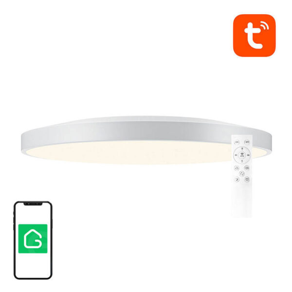 47215_2 Nutikas laelamp 32cm WiFi/Bluetooth 16M RGBCW Gosund LB11 1920lm Tuya + Kaugjuhtimispult.