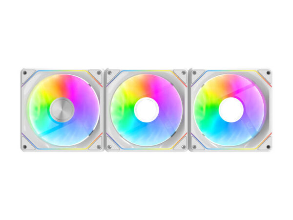 Darkflash Gauss G24 3-in-1 arvutiventilaatorid (valge)