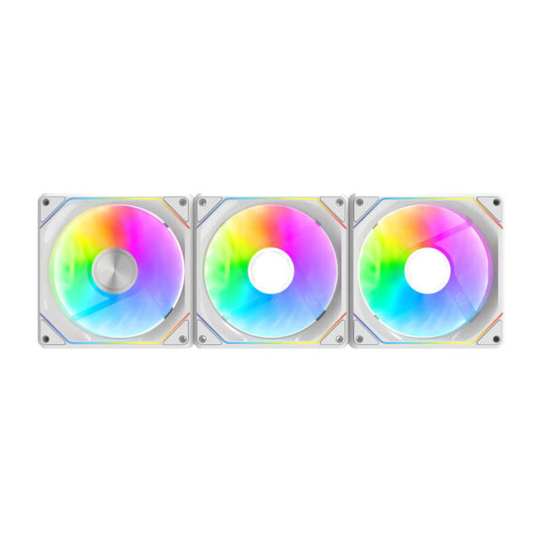 Darkflash Gauss G24 3-in-1 arvutiventilaatorid (valge)