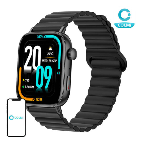 Colmi C8 Max nutikell magnetkinnitusega (Must)