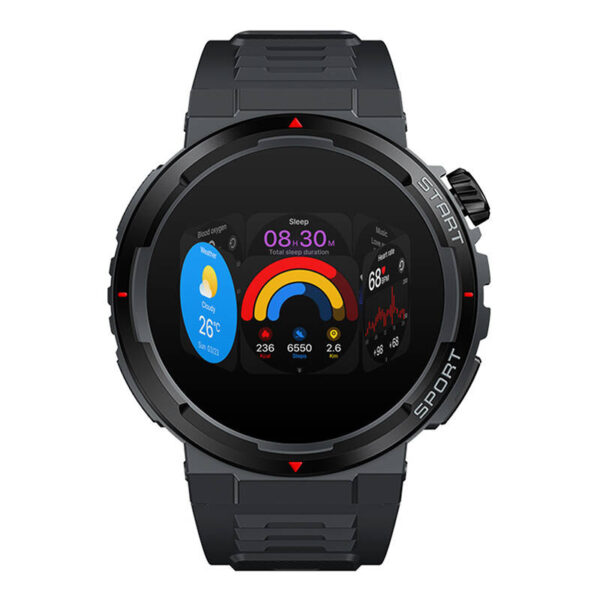 Zeblaze Ares 3 Plus nutikell (Must)