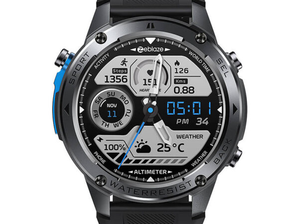 47351_2 Zeblaze Stratos 2 Ultra nutikell (Must)