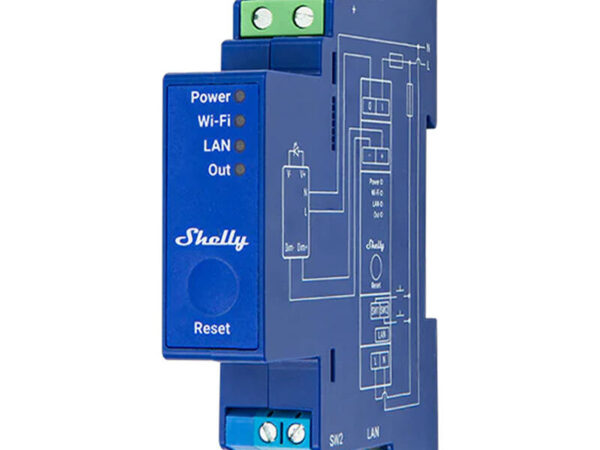 47771_1 Shelly Pro Dimmer 0/1-10V PM Valgustuse Kontroller, WiFi/Bluetooth