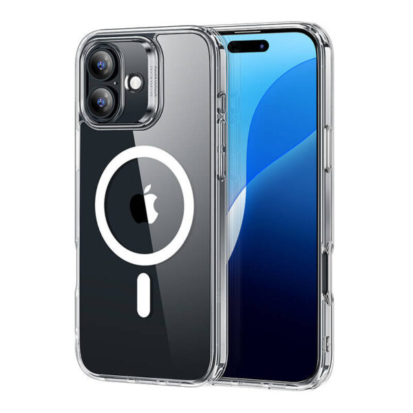 ESR Classic Hybrid Korpus (HaloLock) iPhone 16 Plus jaoks (selge)