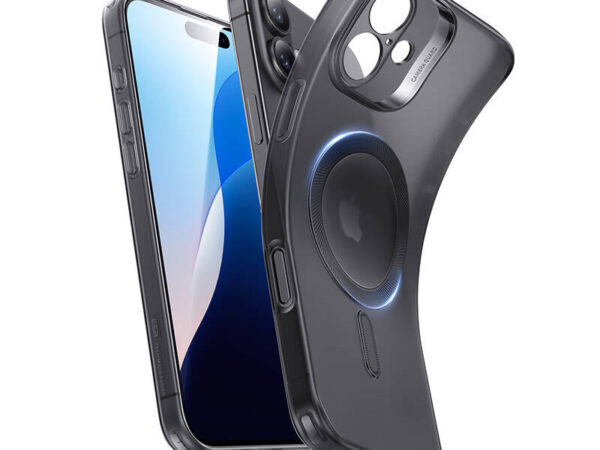 48108_1 Zero Clear (HaloLock) ESR ümbris iPhone 16 Plus jaoks (must)
